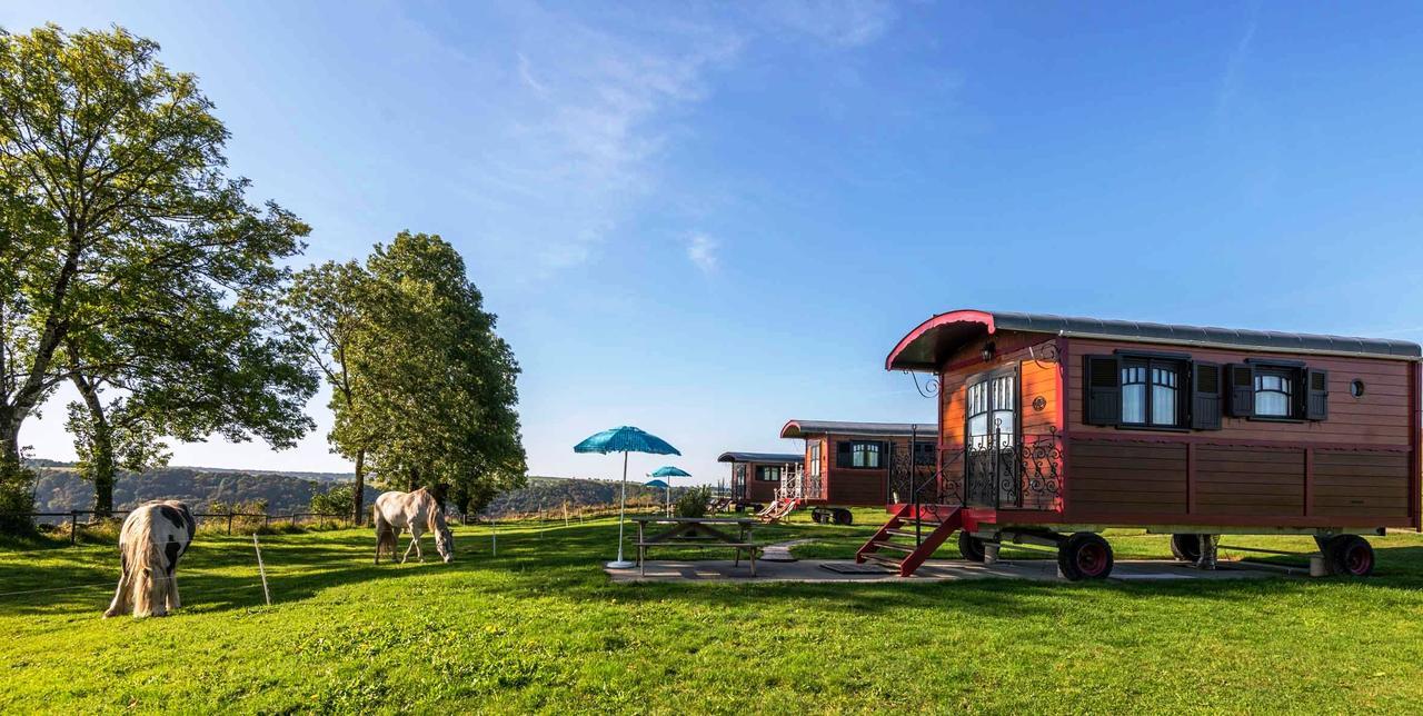 Domaine De La Chaux De Revel Guest House Saint-Martin-Valmeroux ภายนอก รูปภาพ